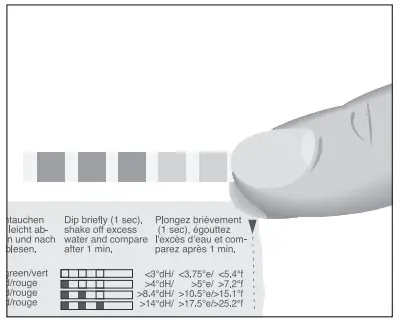 jura Z10 Aluminium Dark Stainless Steel - Water hardness