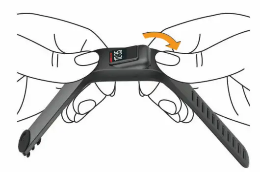 GARMIN vívofit 3 Owner’s - flexible silicone