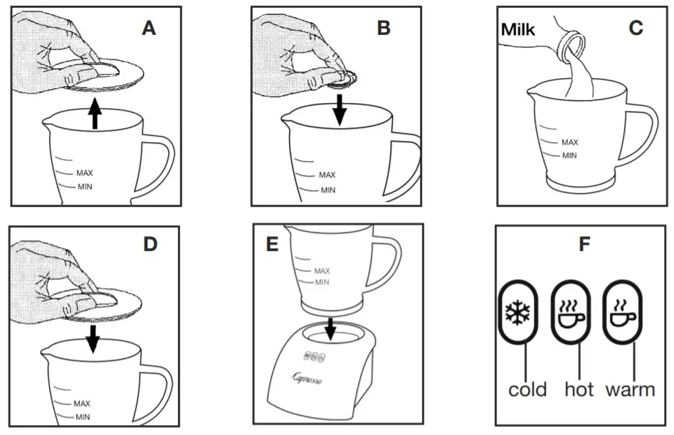 Capresso froth PLUS Automatic Milk Frother 204 -figure 5
