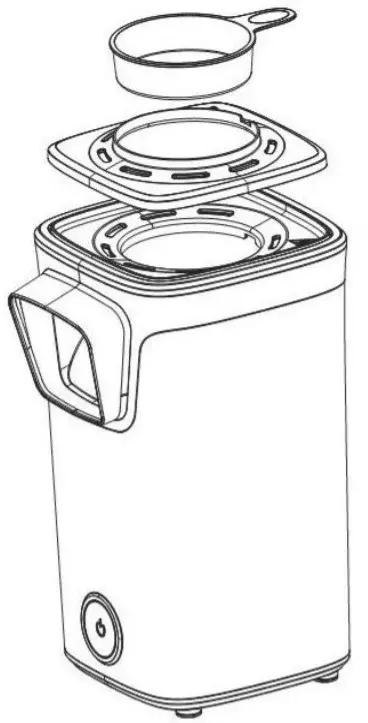 MEOMY Popcorn Maker BMH-0601A -figure