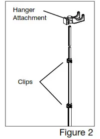 Perfect Steam Deluxe Commercial Garment Steamer - Hanger Attachment