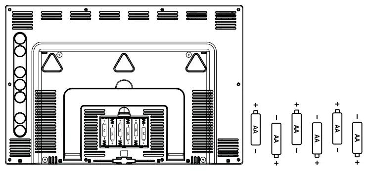 LA CROSSE Executive Atomic Clock 1.0 - POWER