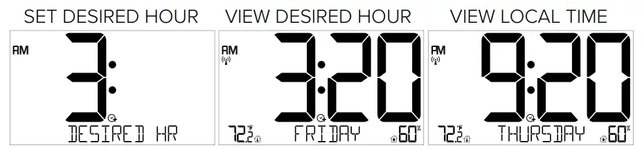 LA CROSSE Executive Atomic Clock 1.0 - Switch