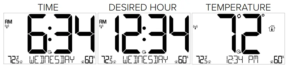 LA CROSSE Executive Atomic Clock 1.0 - TIME