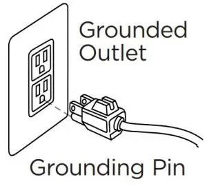 GROUNDING INSTRUCTIONS