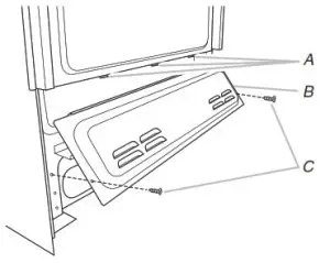 Whirlpool Front Control Electric - Direct Wire Strain Relief 1