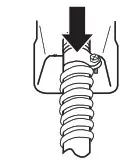Whirlpool Front Control Electric - Direct Wire Strain Relief 4