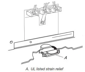 Whirlpool Front Control Electric - Power Supply Cord Strain Relief 3