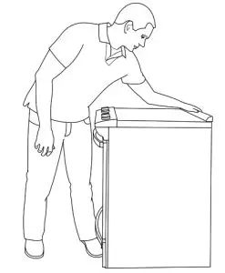 Whirlpool Front Control Electric - Verify Anti Tip Bracket Is Installed and Engaged