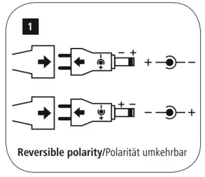 Connecting the power supply