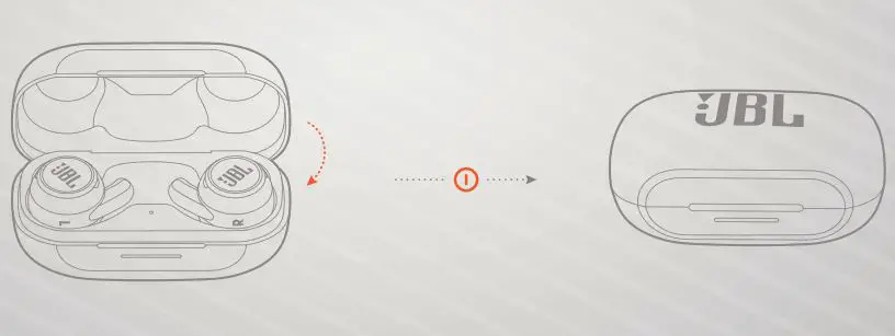 JBL REFLECT MINI NC Waterproof True Wireless Noise Cancelling Sport Earbuds User Guide - POWER OFF