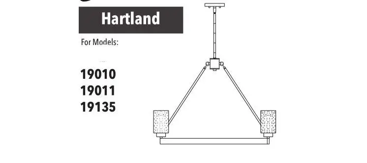 Hunter Hartland (19010 19011 19135) Installation Guide Hunter Hartland (19010 19011 19135) Installation Guide
