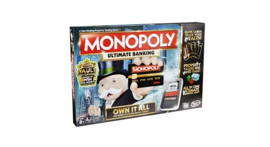 Hasbro Gaming B6677 Monopoly Ultimate Banking Toy Instruction Manual