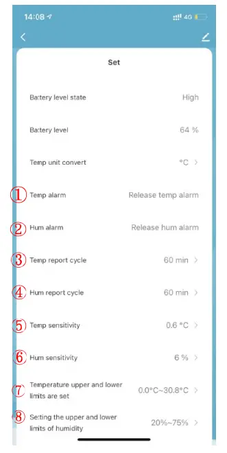 Shenzhen Wale Group WL TH01 WiFi Temperature Humidity Sensor - After connect