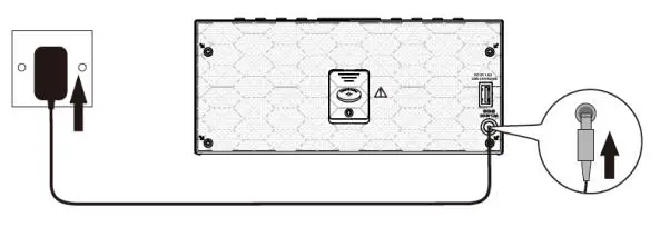 soundmaster UR8800 Automatic Alarm Clock Instruction Fig2