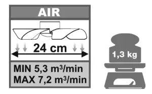FIAMMA 98683-059 Turbo Vent Kit - Feeding tension