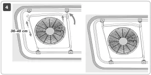 FIAMMA 98683-059 Turbo Vent Kit - OPTION 2a