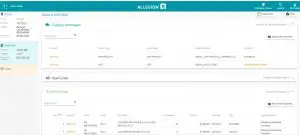 FIG 5 Purchase Order, Order, and Invoice Pages