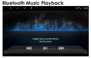 Nakamichi NAM 5200 A7 7 Inch AV Receiver - bluetooth music