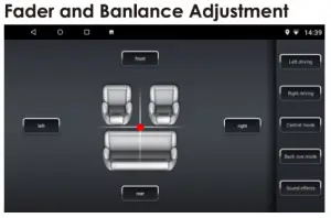 Nakamichi NAM 5200 A7 7 Inch AV Receiver - fader