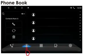 Nakamichi NAM 5200 A7 7 Inch AV Receiver - phone bok