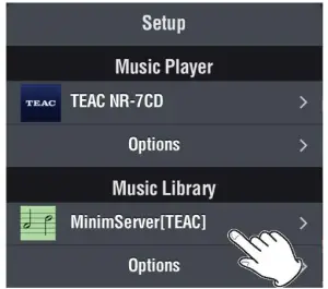 TEAC NT 505 USB Dac Network Player - sating
