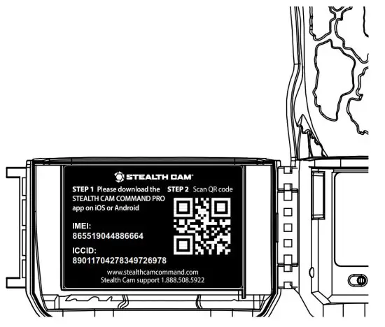 STEALTH CAM XV4WF Wi-Fi and Bluetooth Trail Camera - IMEI