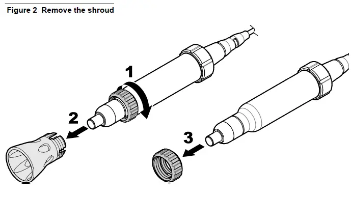 HACH CDC401 Laboratory 4 Poles Graphite Conductivity Cell fig 8