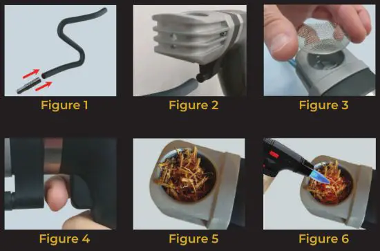 homia 3134 Smoking Gun Wood Smoke Infuser Birner -- Smokefg