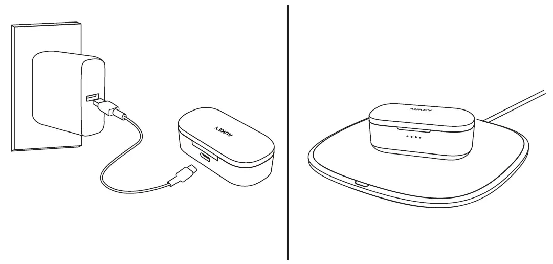 AUKEY EPT21P Bluetooth Wireless Earbuds fig2