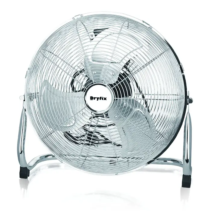 Dryfix FN45 Professional Chrome Floor Fan - Cover