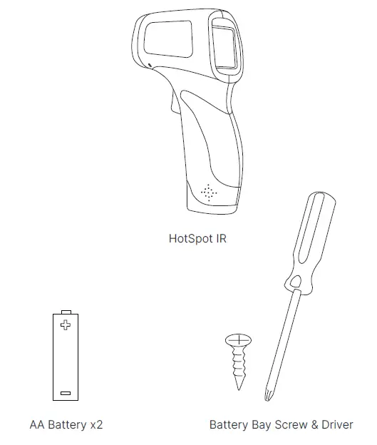 ICI CF-818 Hotspot IR Non-Contact Thermometer-1