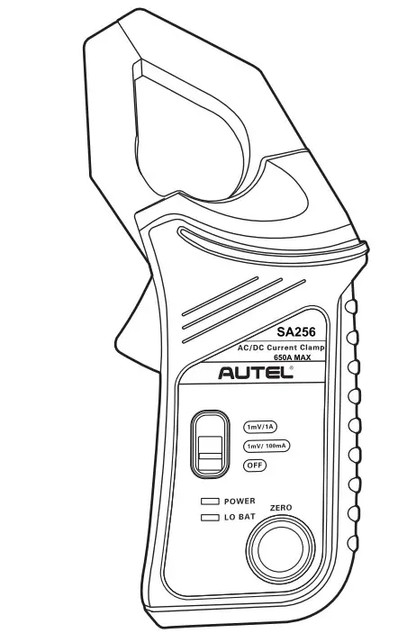AUTEL SA256 650A AC and DC Current Clamp