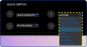 Changing the Hot Key for the Control Button 1