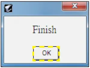 Installing the Software - installation complete