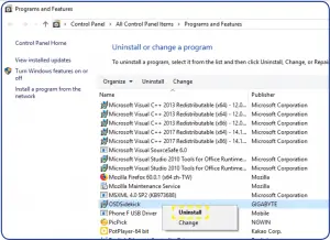 Uninstalling the Software 3