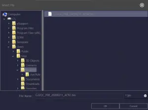 Updating the Firmware Manually 1
