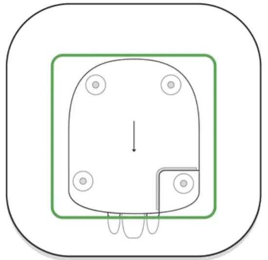 AJAX Hub Intelligent Security Control Panel - shifting