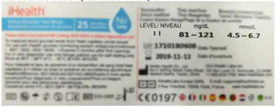 iHealth BG1S Wireless Smart Glucose Meter - picture