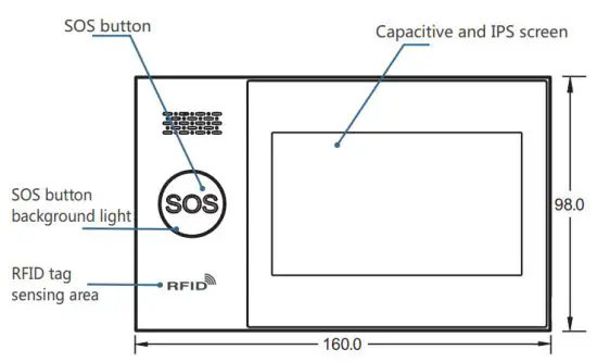 G107 Burglar Alarm System User Manual - Front