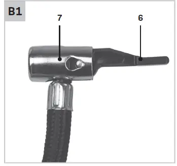 VONROC CR502DC Mini Compressor 12v FIG 2