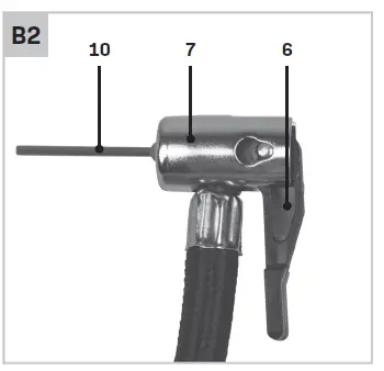 VONROC CR502DC Mini Compressor 12v FIG 3