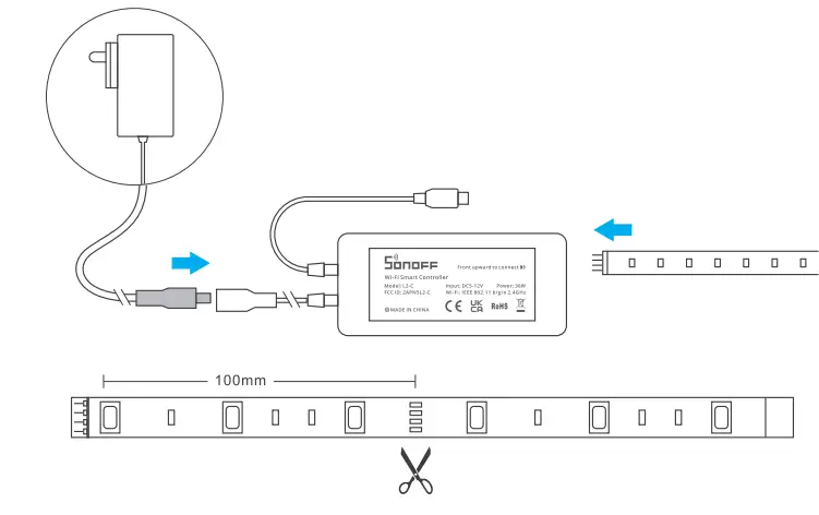 SONOFF-LBS-L2-WiFi-Smart-LED-Light-Strip-FIG-6