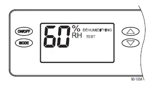 DEHUMIDIFICATION ONLY