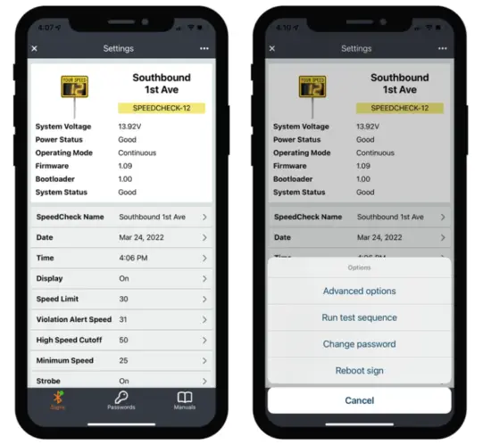 carmanah SpeedCheck Manager Mobile Apps - app12