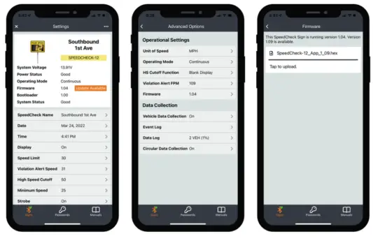 carmanah SpeedCheck Manager Mobile Apps - app16