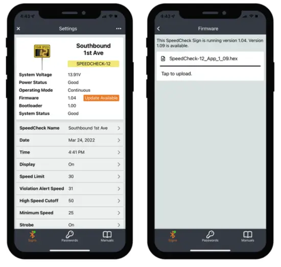 carmanah SpeedCheck Manager Mobile Apps - app5