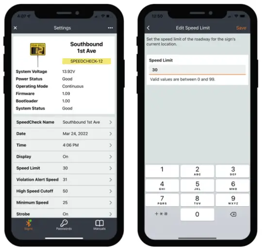 carmanah SpeedCheck Manager Mobile Apps - app6
