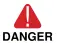 MYTEE 1600 Focus Vapor Steamer User Manual - Danger or Caution icon