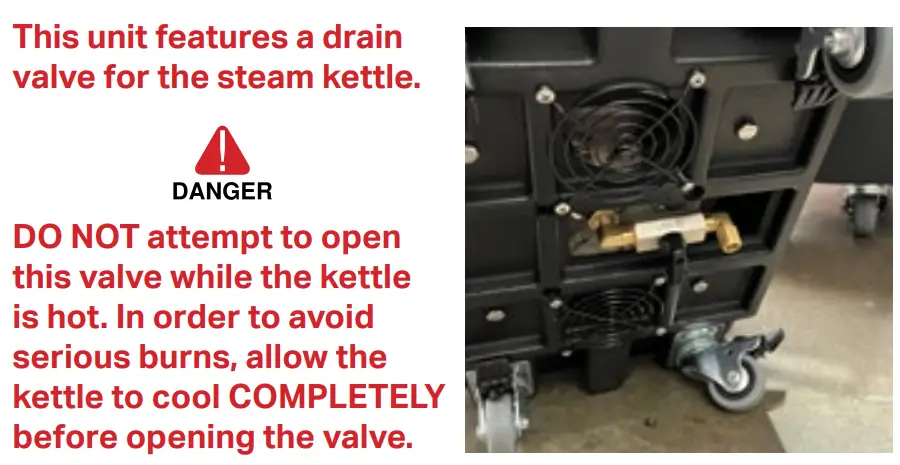 MYTEE 1600 Focus Vapor Steamer User Manual - Do not leave operating unattended